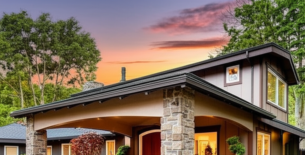 Lake Oswego luxury home protected from water damage with premium leaf guards